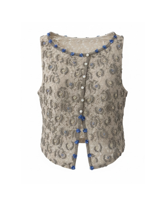 Indian Sequined Top (Large)