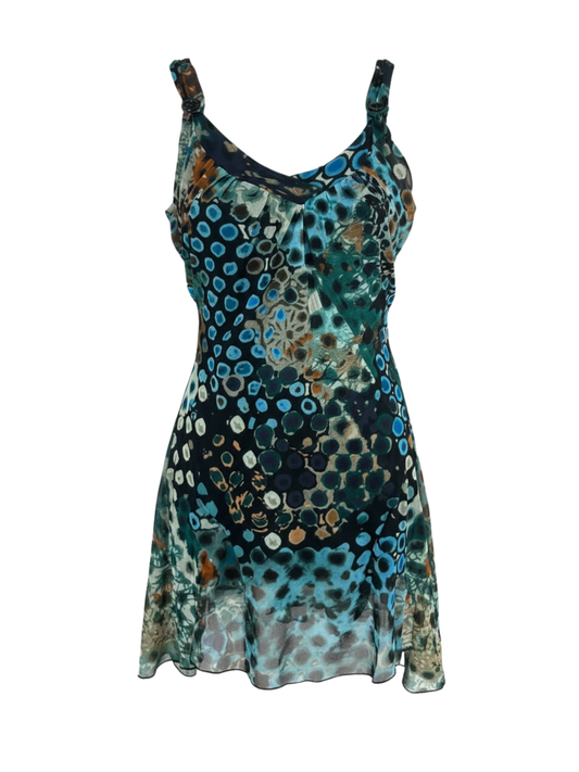 Patterned Y2K dress (medium)