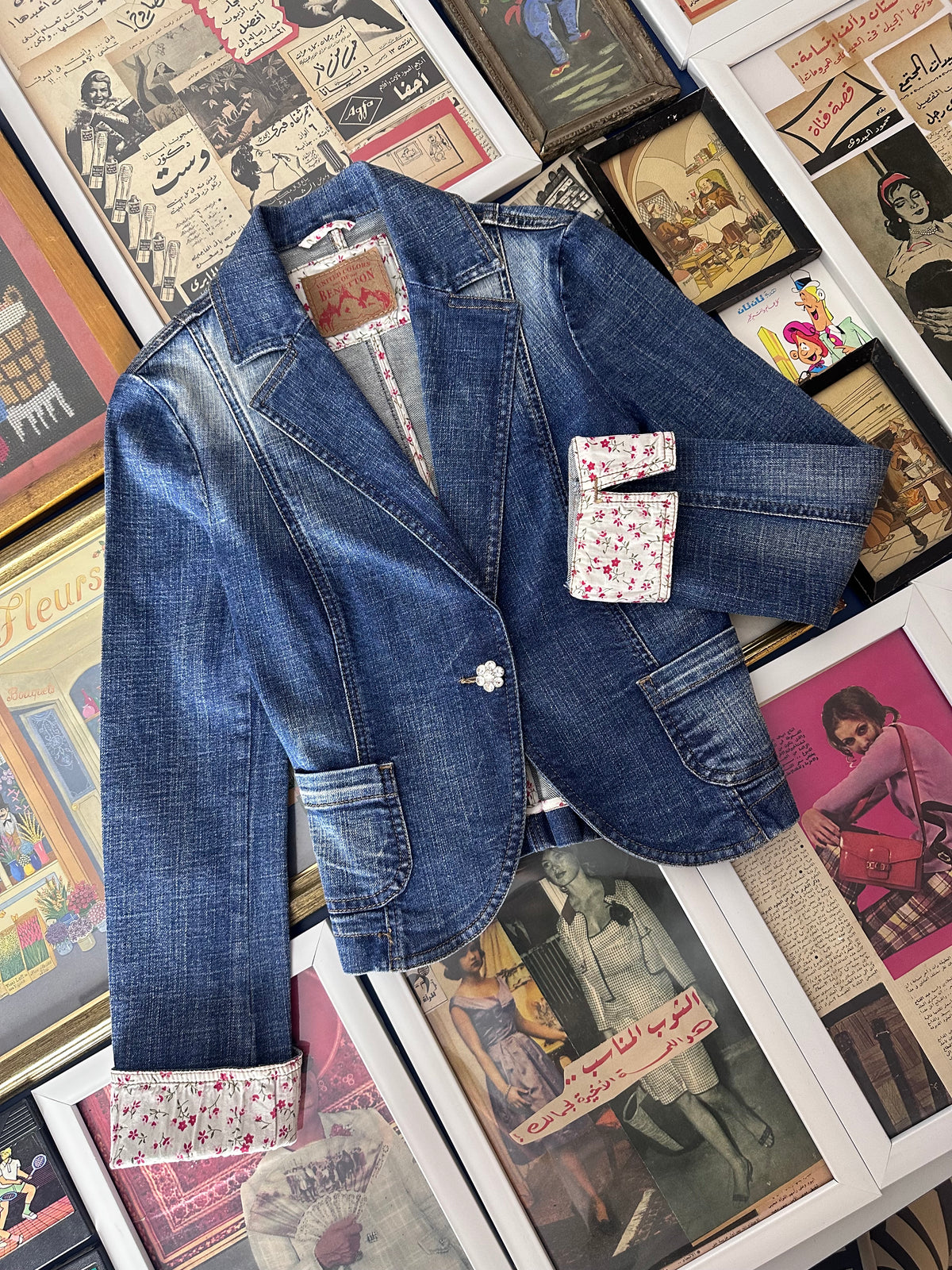 Denim Blazer (Small)