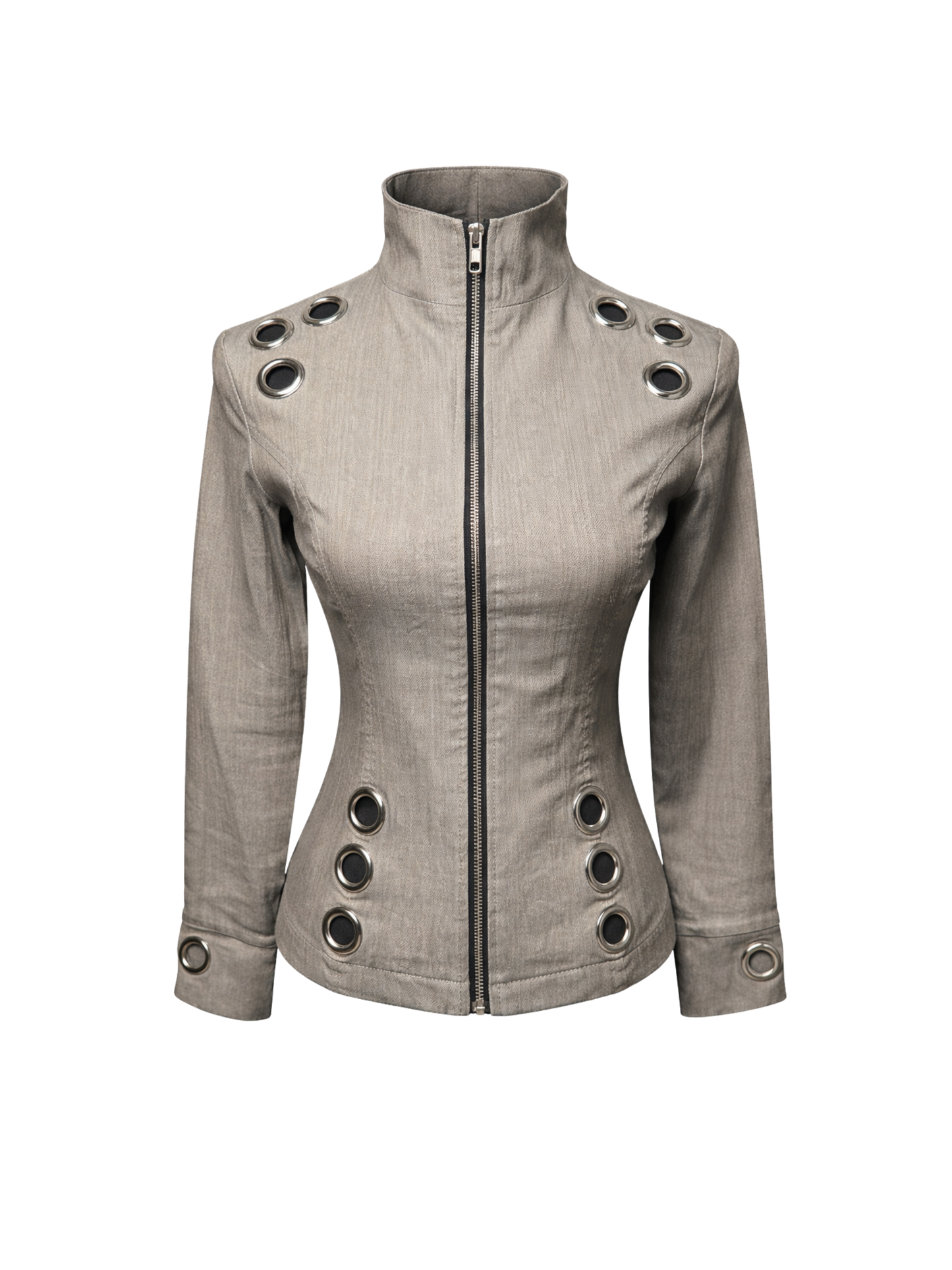 Fitted Metal Ring Denim (Small)