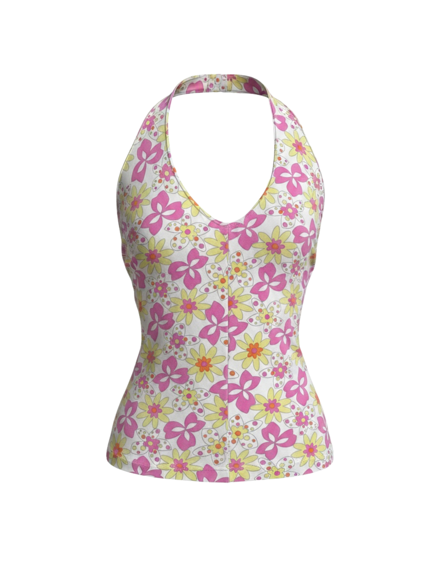 Floral Halter Top (Medium)