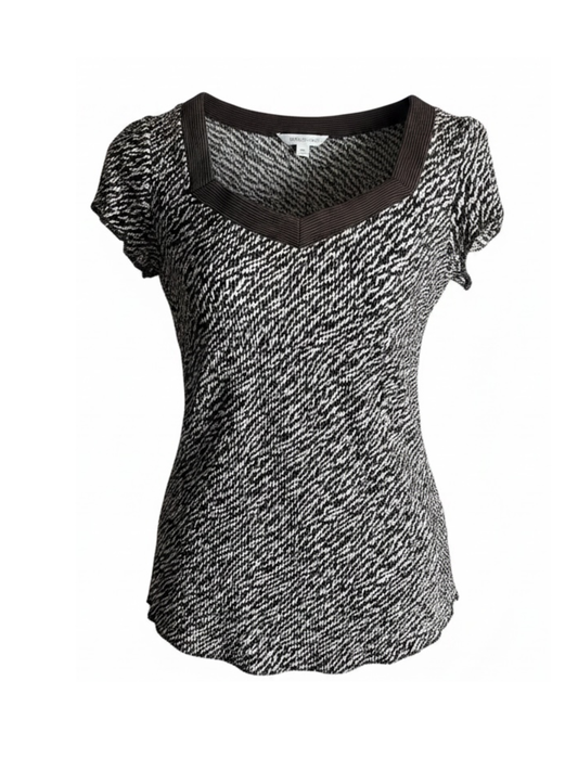 Brown Abstract Top (Large)