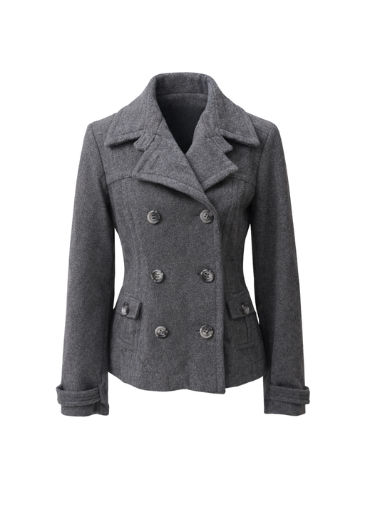 Double Breasted Grey coat (X Large)