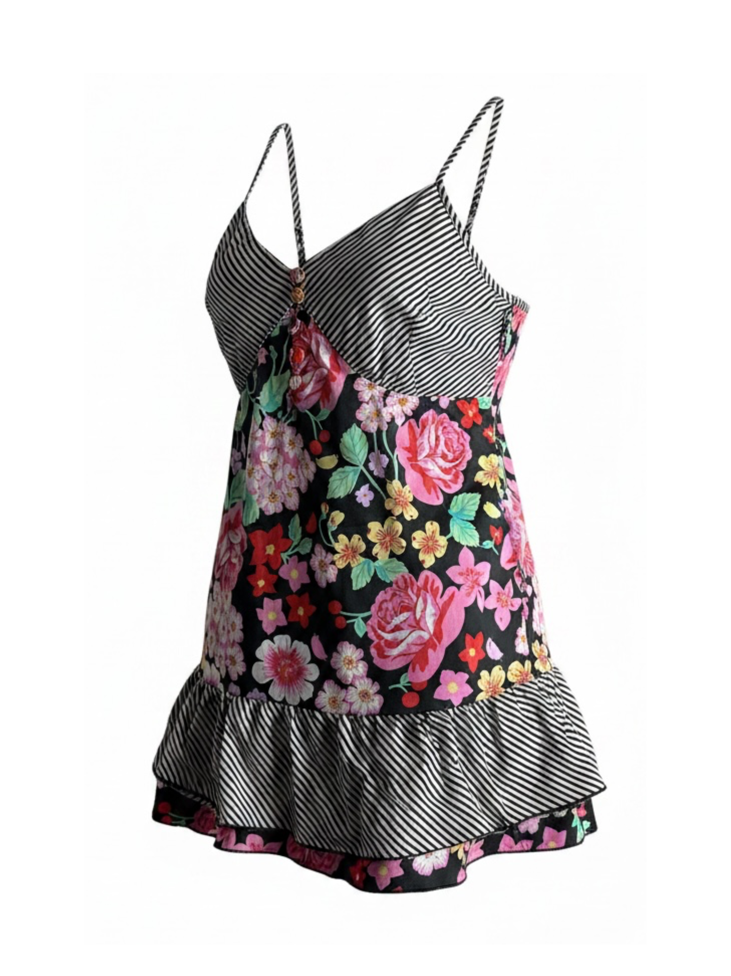 Floral Stripes Cami (Small)