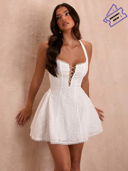 White Lace Dress