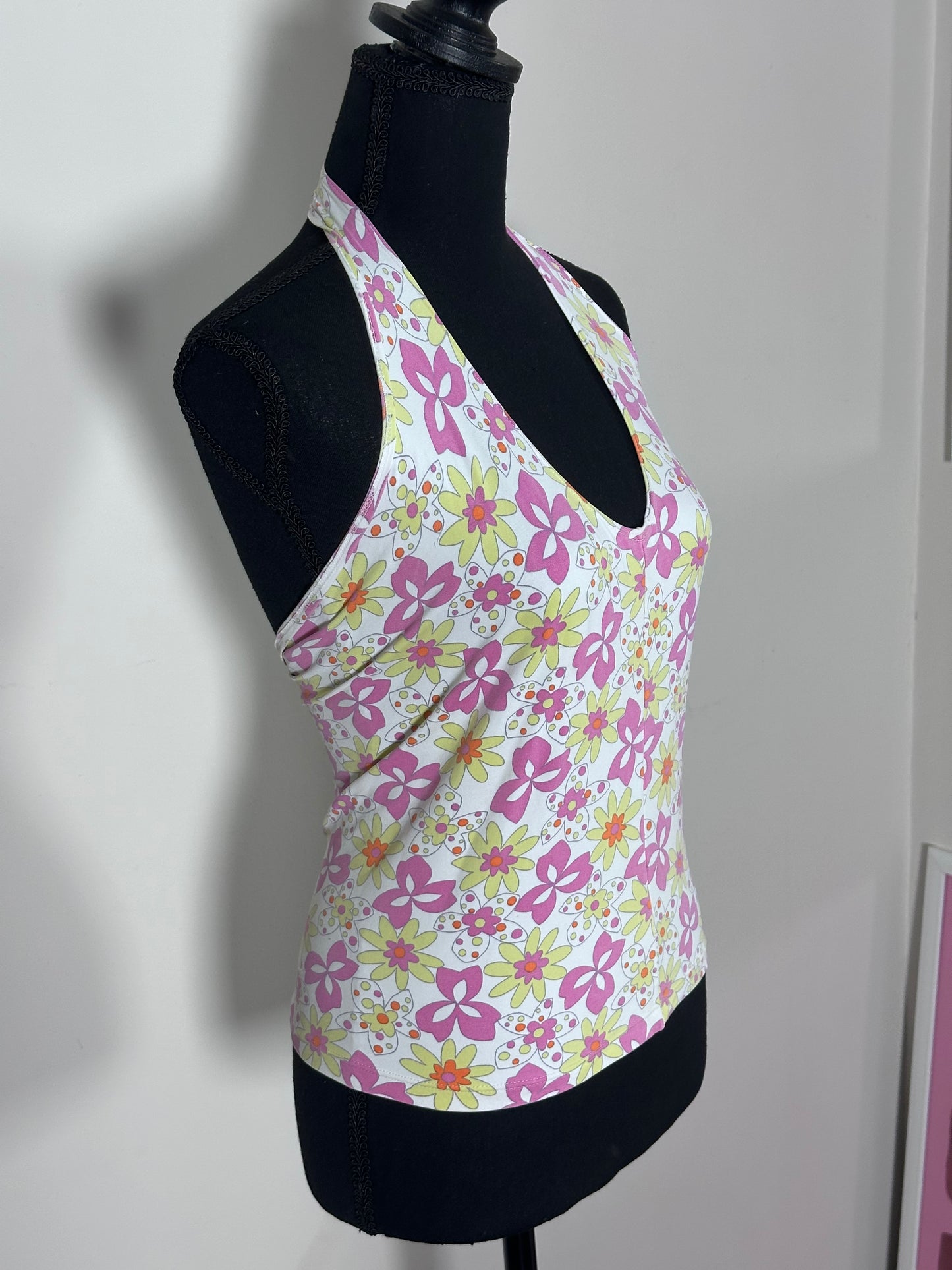 Floral Halter Top (Medium)