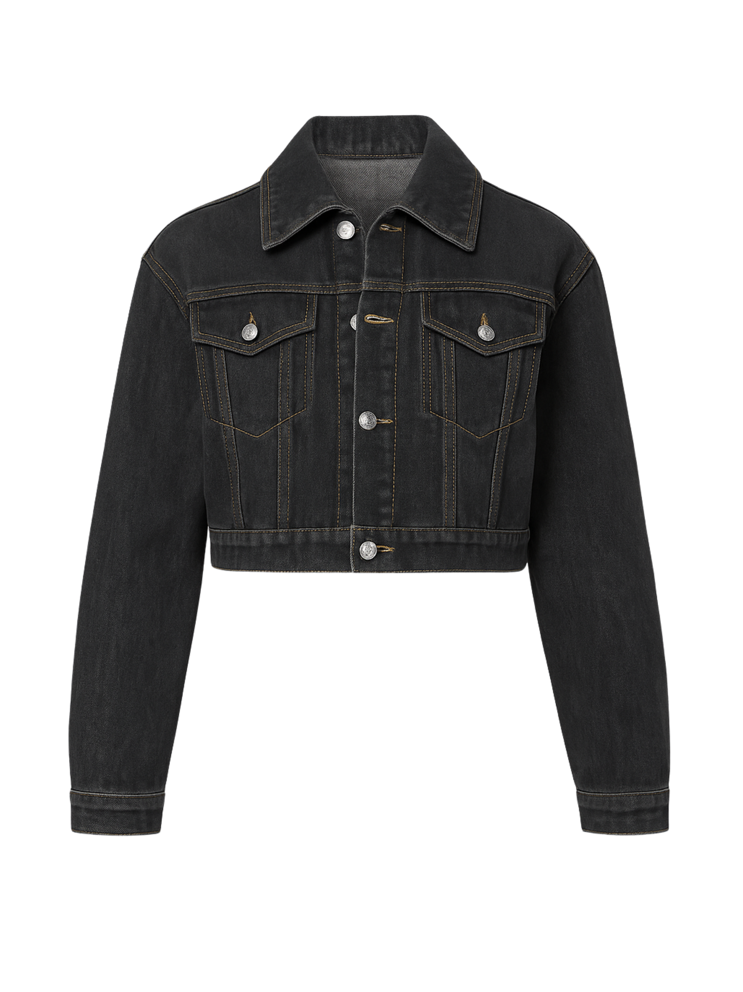 Vintage Cropped Denim