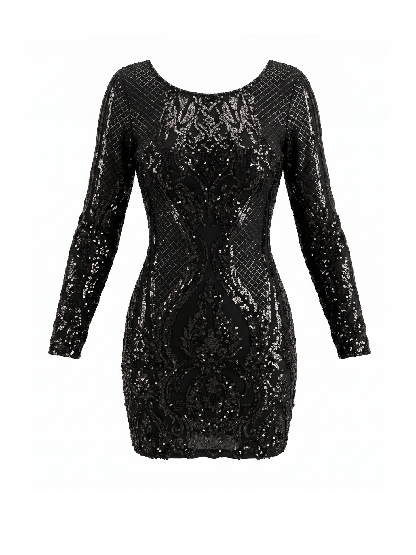 Snatched Sequin Dress (Medium)