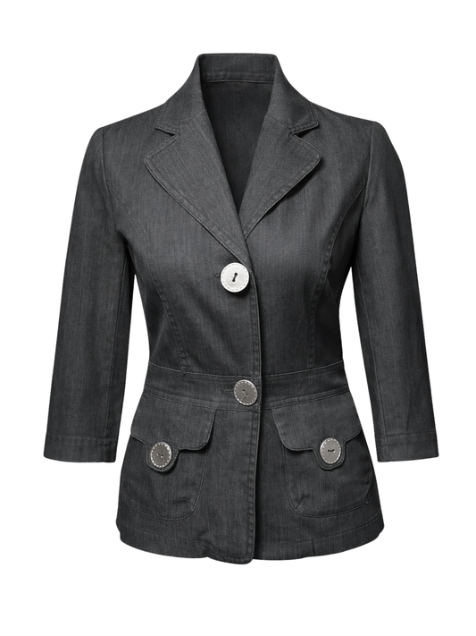 Statement Buttoned Denim (X Small)