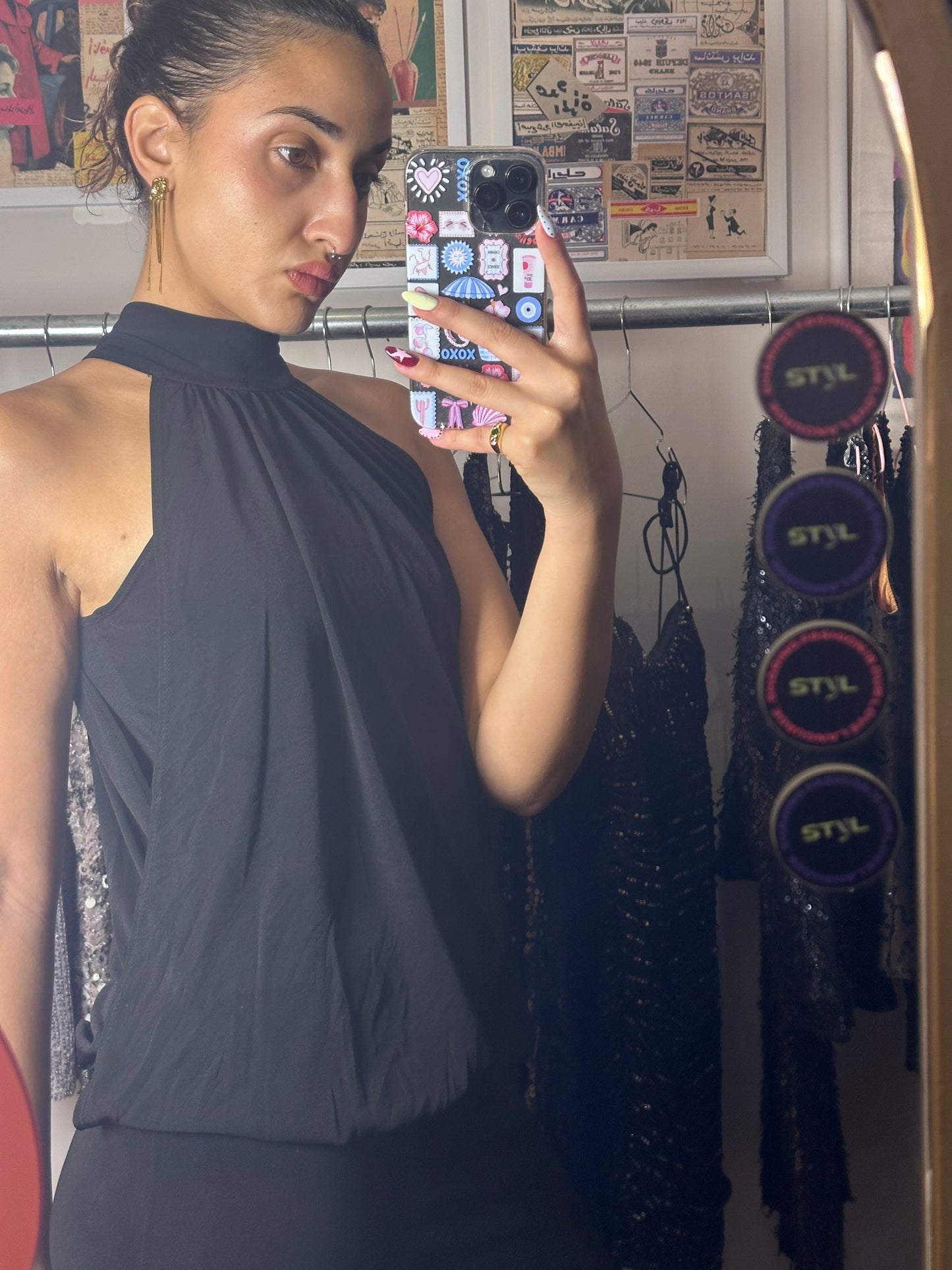 Minim Wrap Around Dress (Medium)