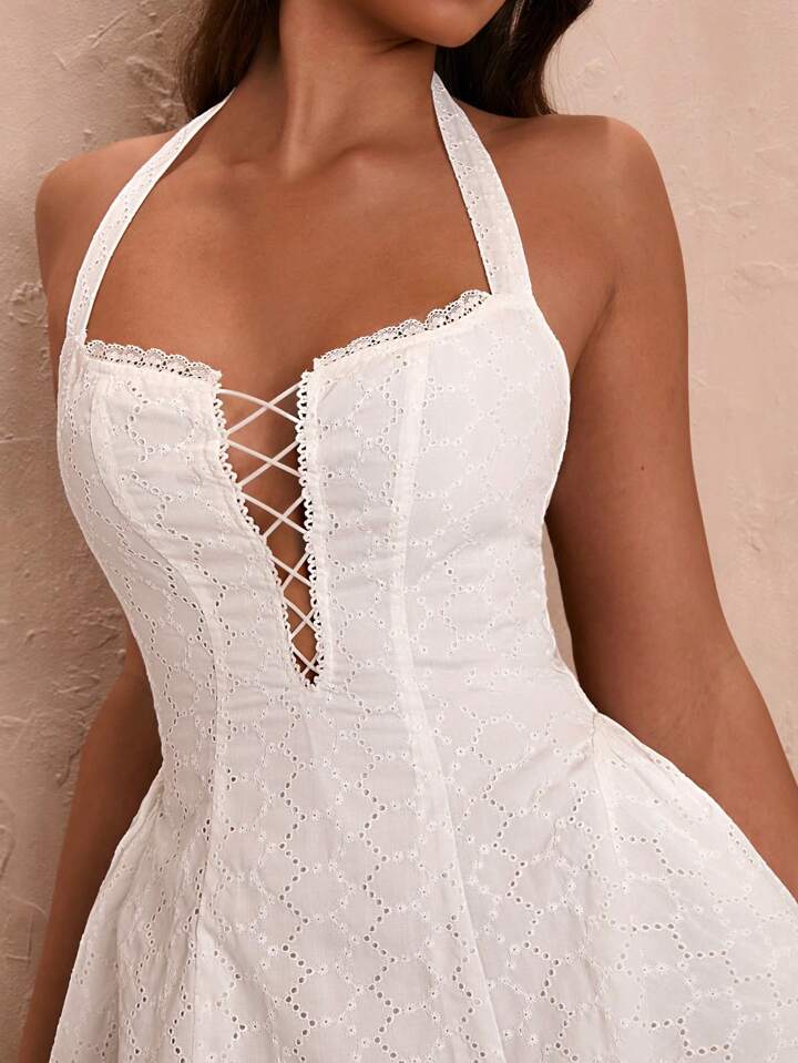 White Lace Dress
