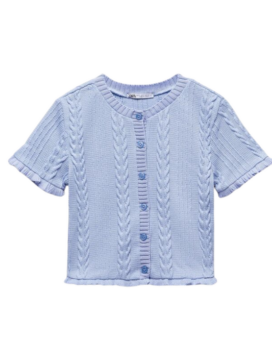 Ruffle Cable Top