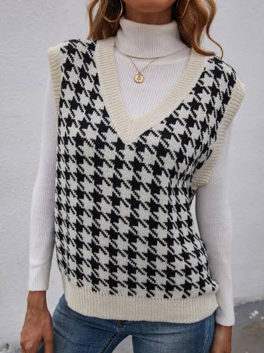 V Neck Vest - Shein