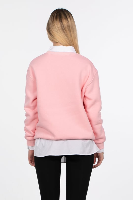 Oversized Baby Pink Sweatshirt