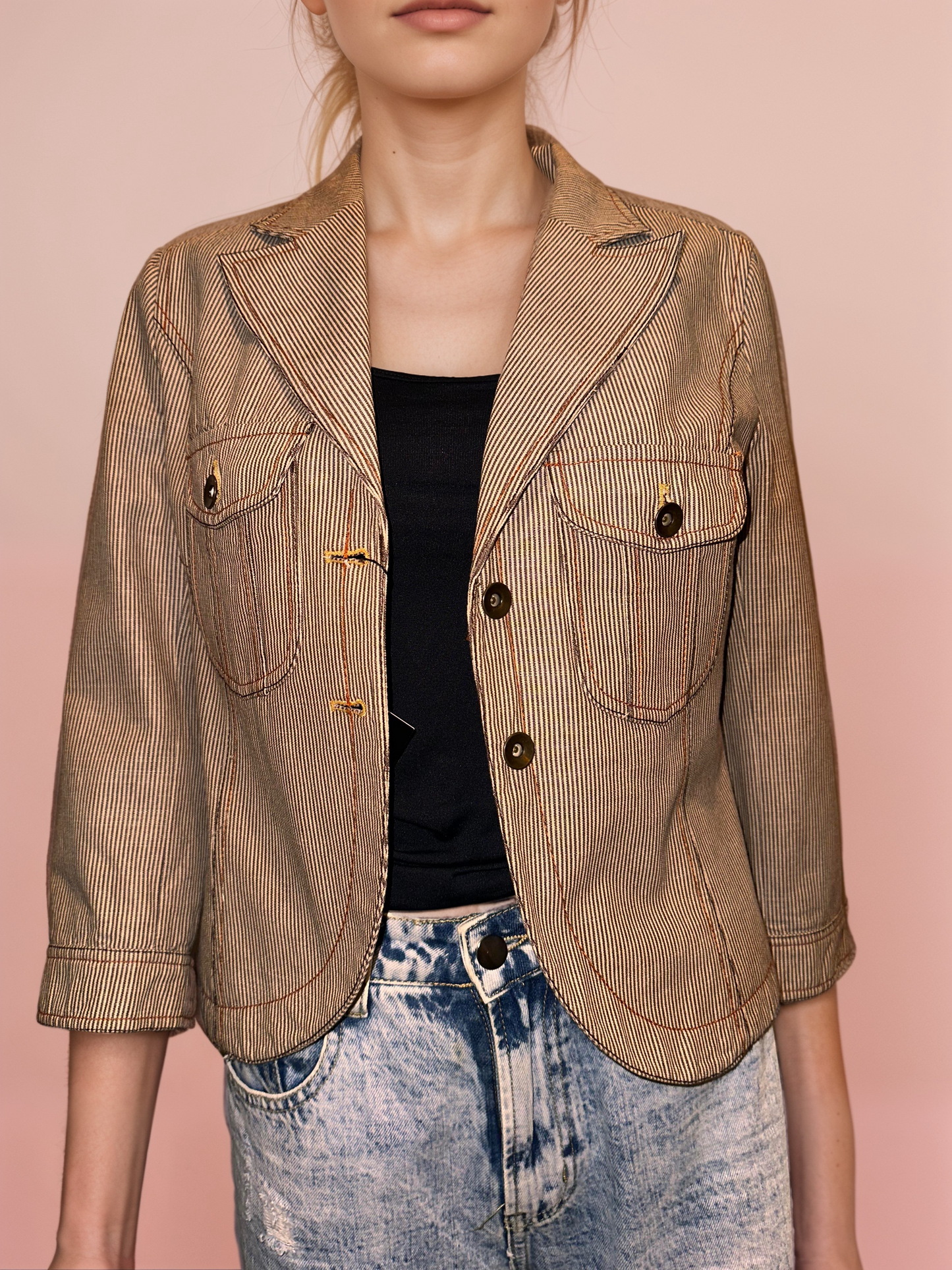 Cropped Vintage Blazer