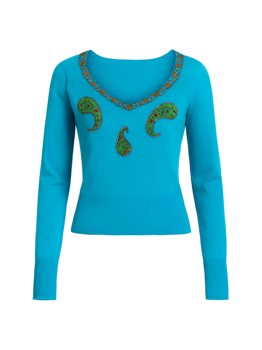 Embroidered Jumper