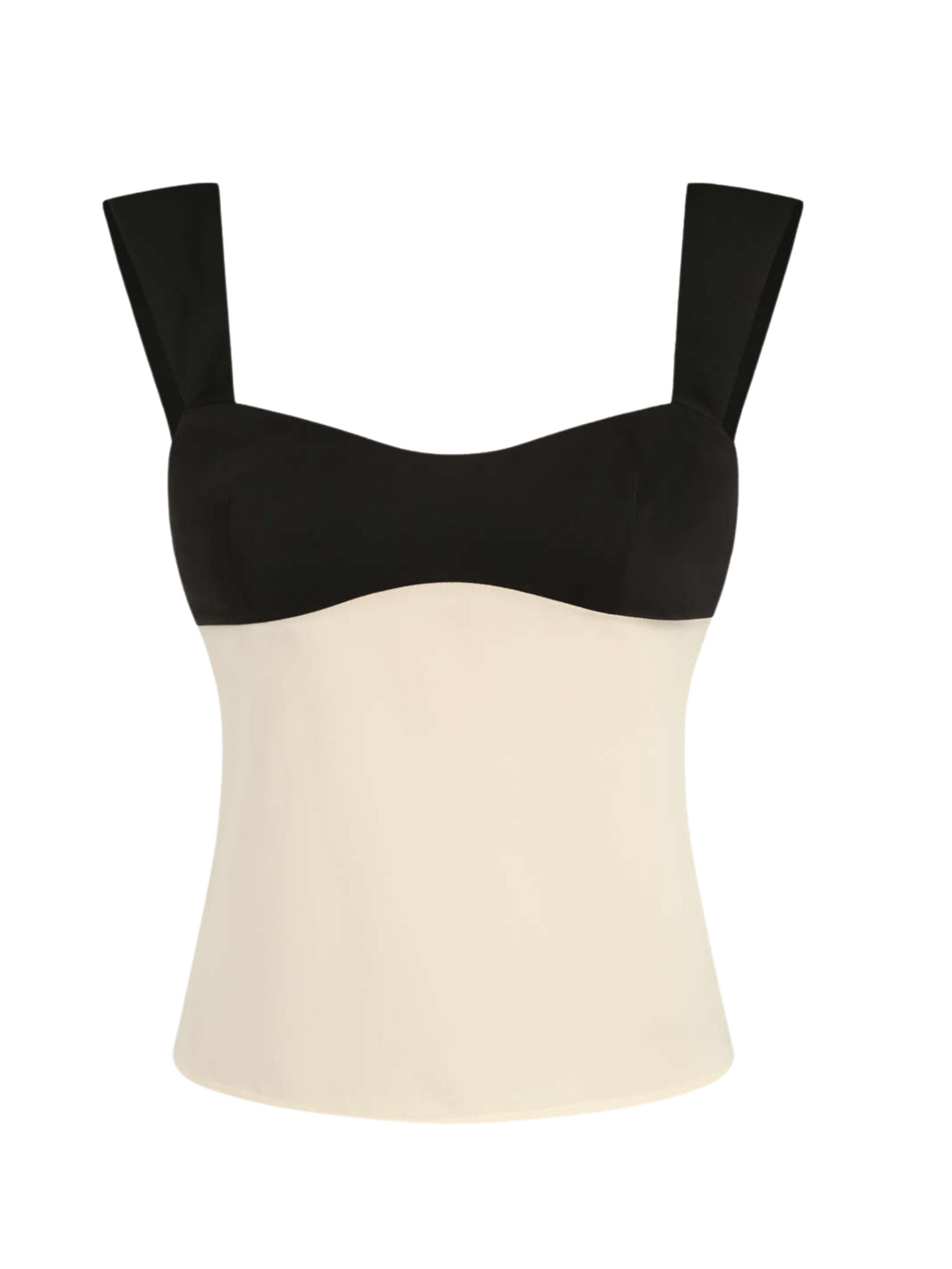 Satin Two Tone Cami Top - Cider