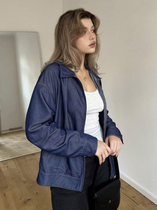 Oversized Vintage Denim Jacket