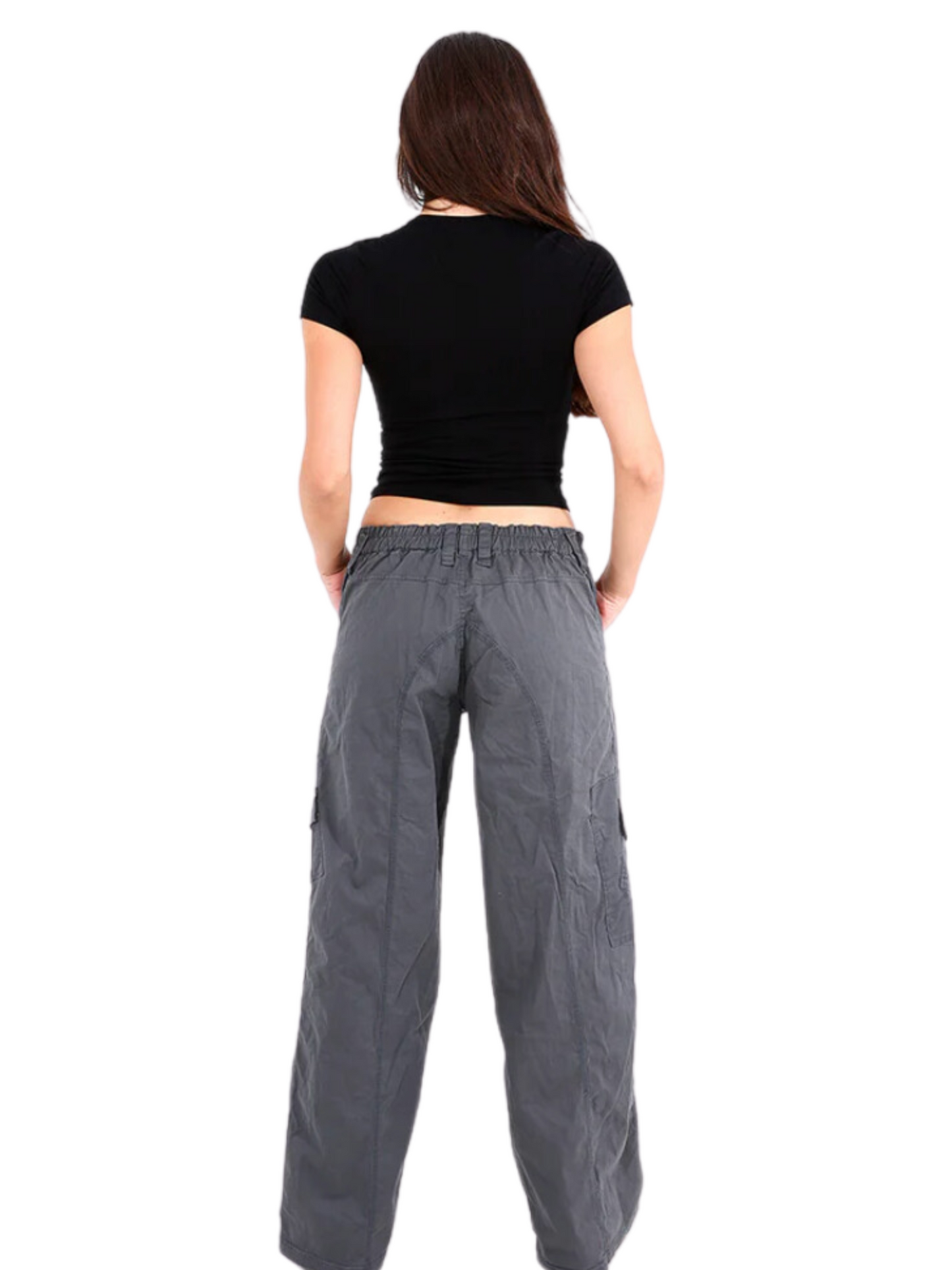 Grey Cargo Pants - Stps