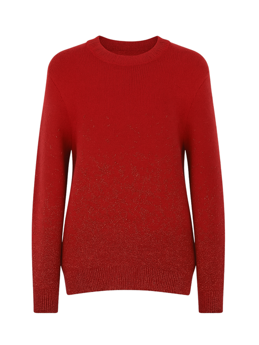Oversized Red Festive Jumper