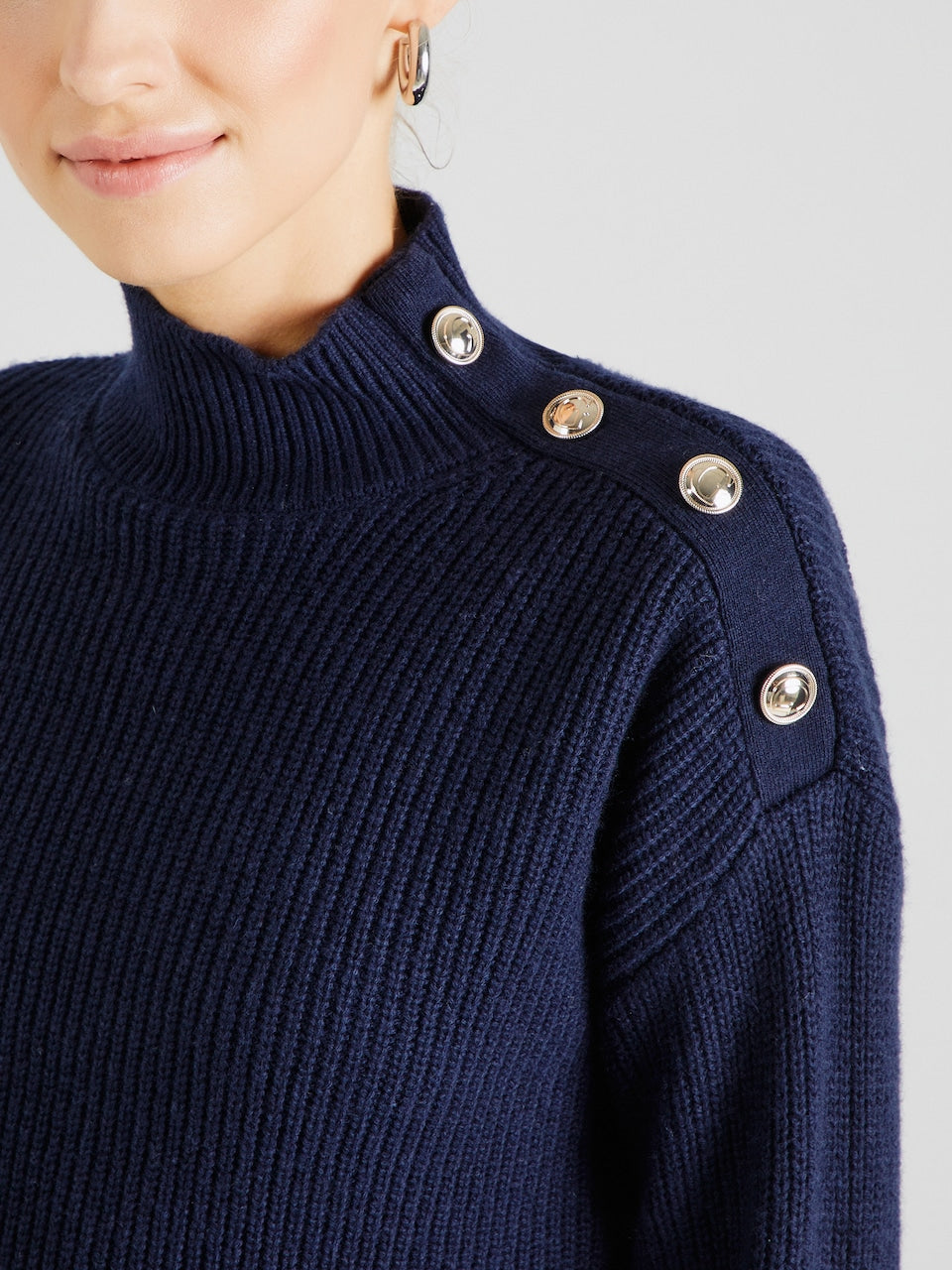 Navy Jumper - Miss Selfridge