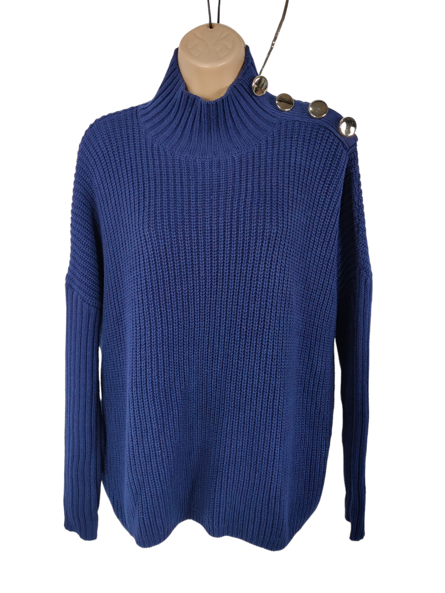 Navy Jumper - Miss Selfridge