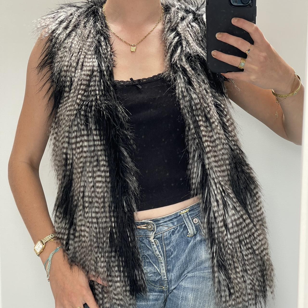 Fur Vest - H&M