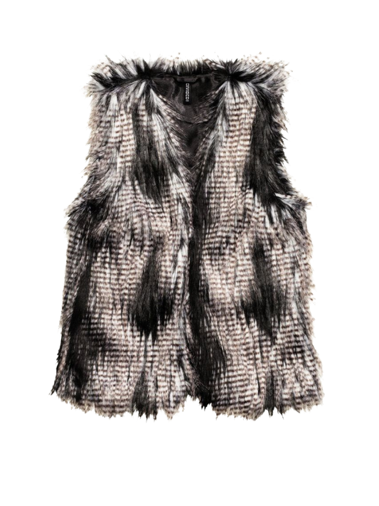 Fur Vest - H&M