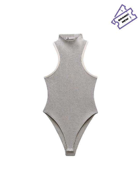 Ribbed Bodysuit - Zara