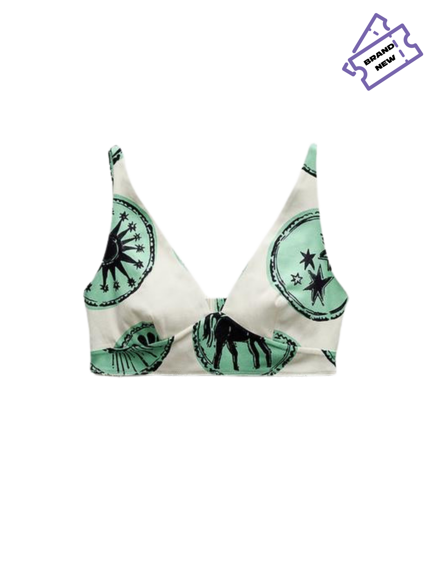 Floral Bralet - Zara
