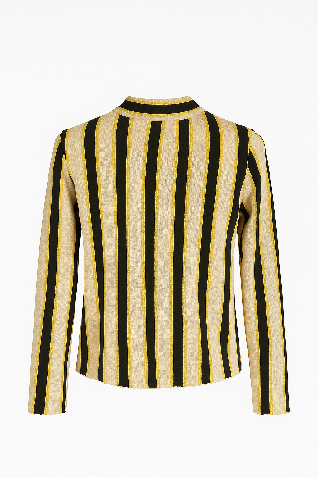 Yellow Stripped Cardigan