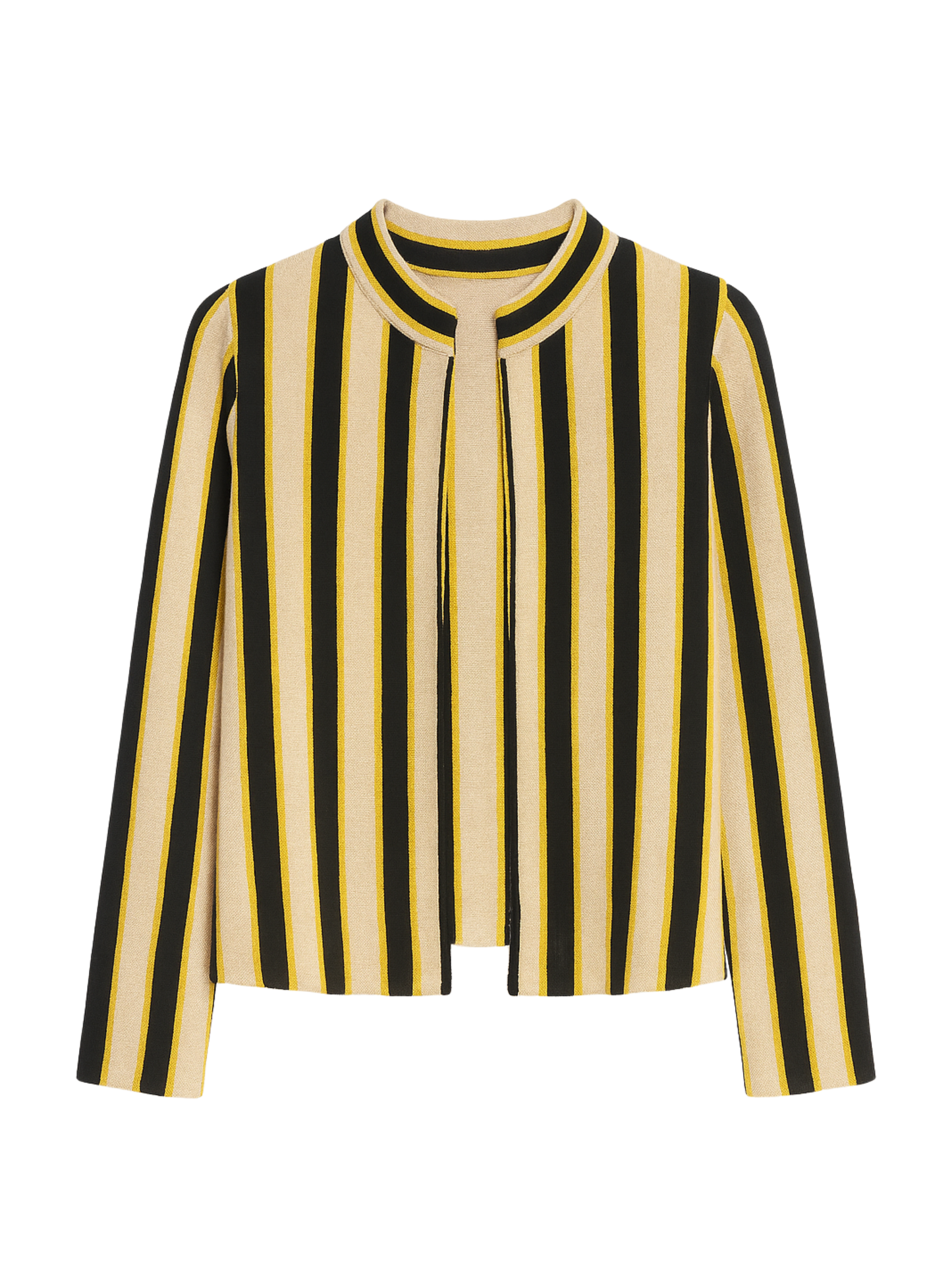 Yellow Stripped Cardigan