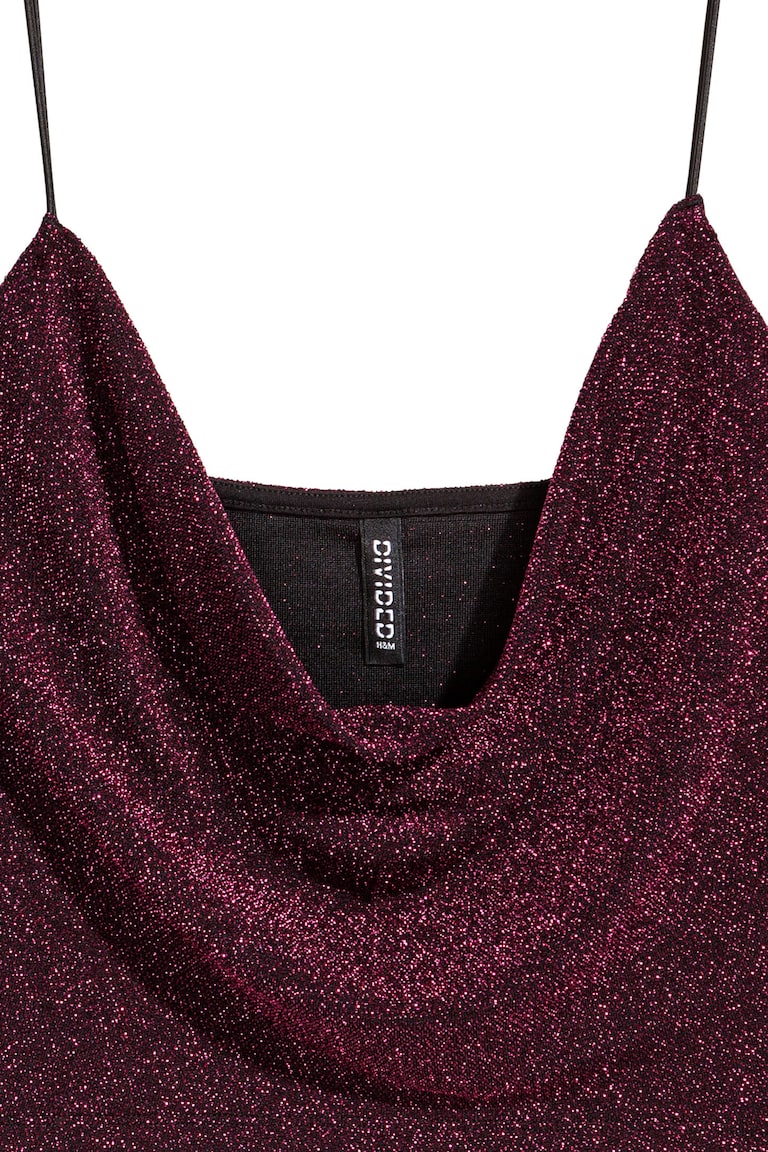 Pink Bling Bling Top - H&M