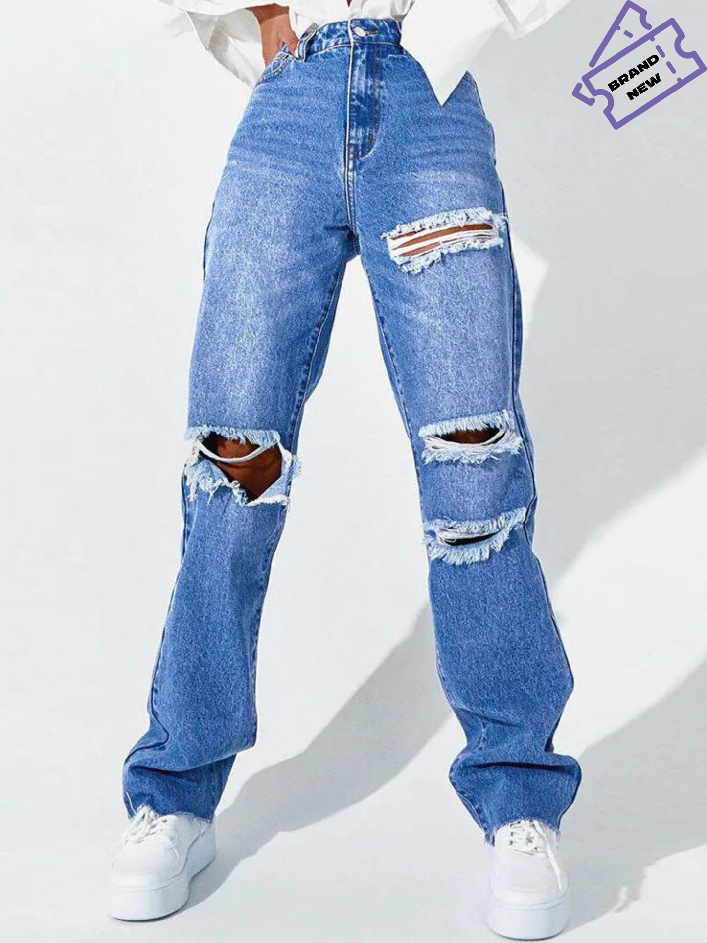 Ripped Tall Jeans - PLT