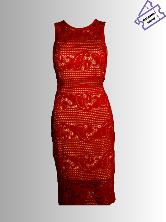 Red Bodycon Dress - Quiz