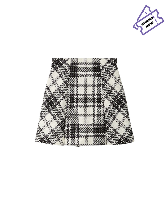 Check Skirt - Jennyfer