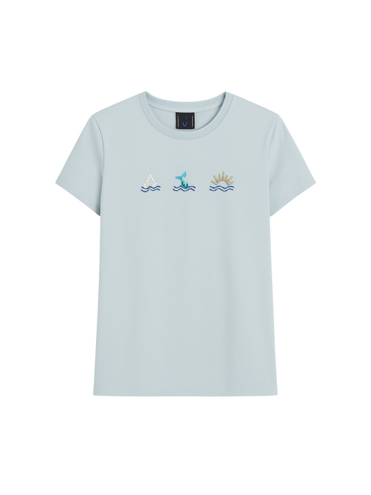 Oversized Summer Embroidery