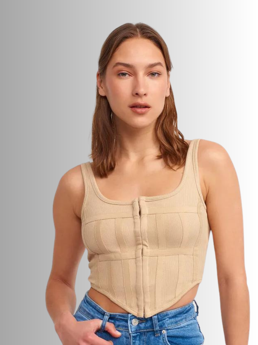 Cotton Corset Top - Divilin