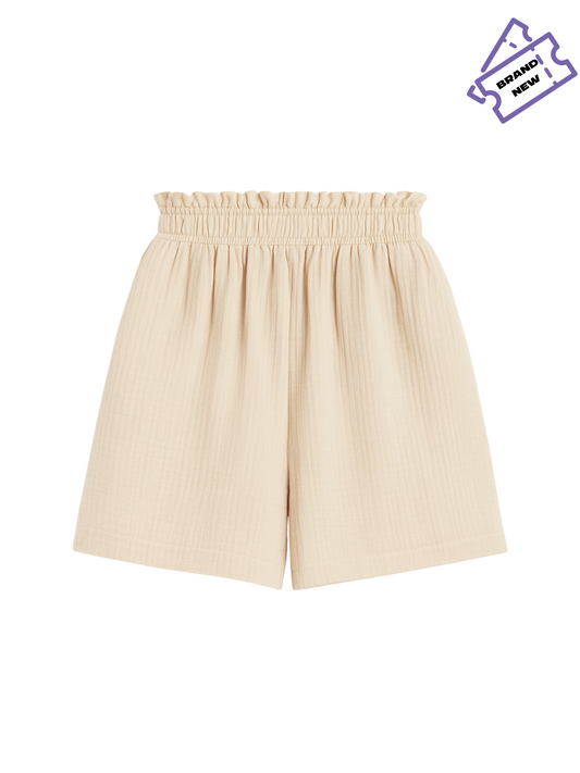 Beige Shorts - Shein