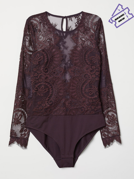 Lace Bodysuit - H&M