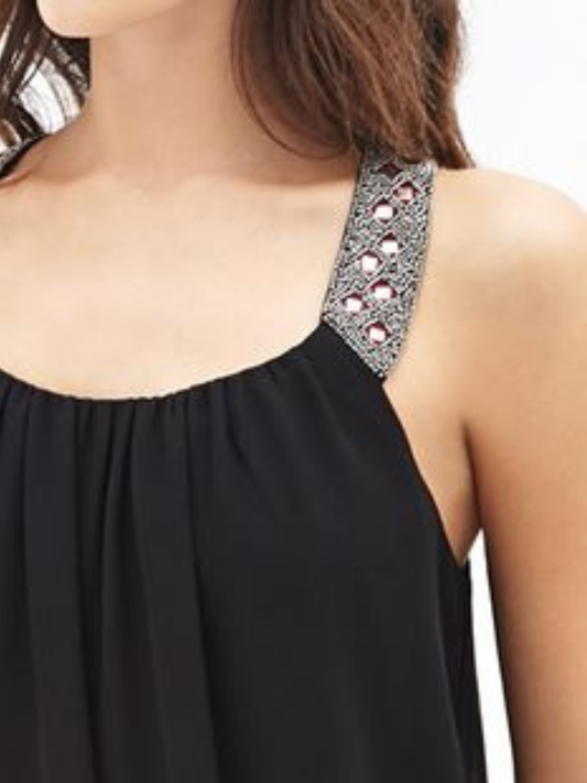 Top with Studs - Forever21