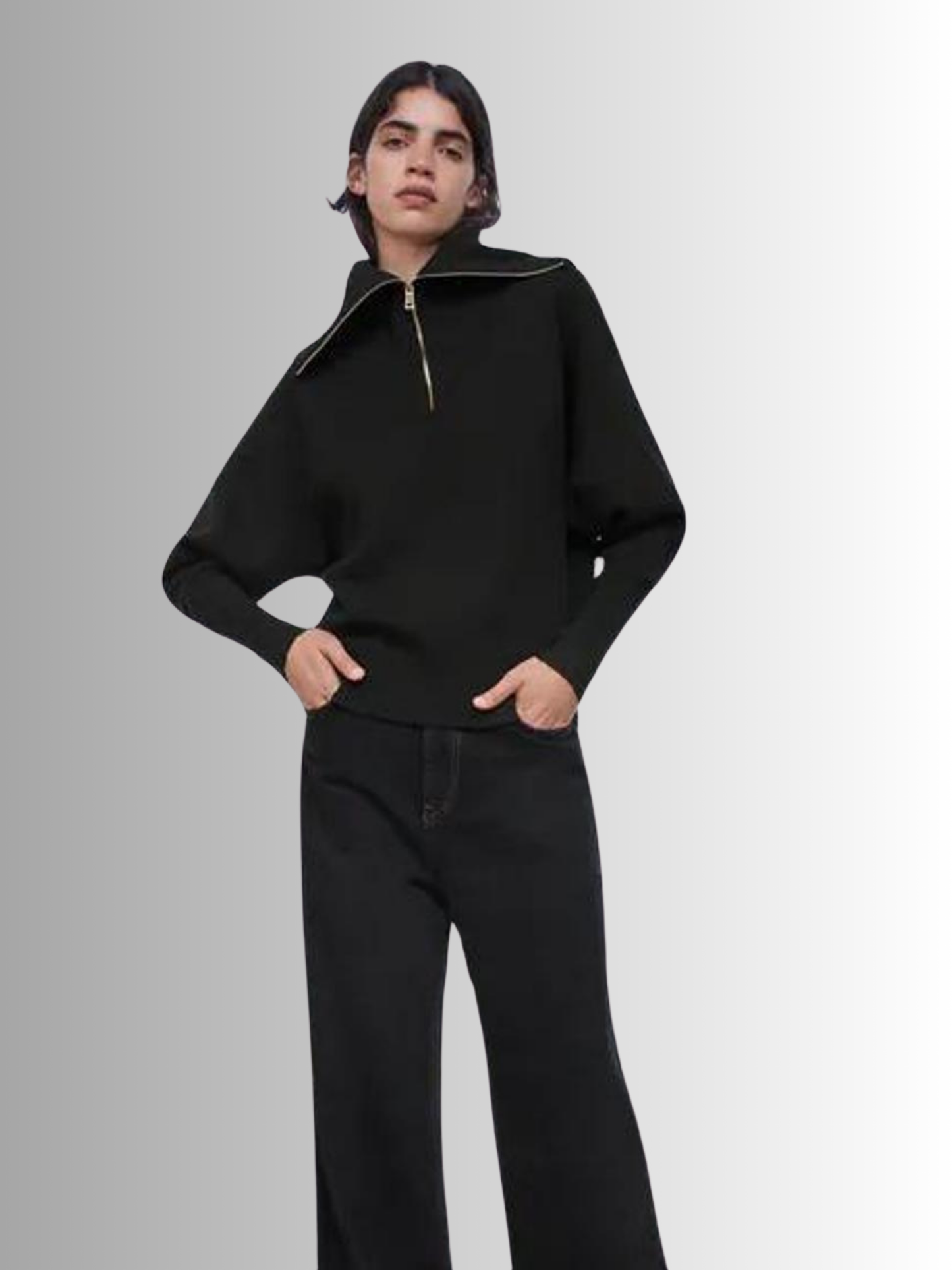 Quarter Zip Pullover - Zara