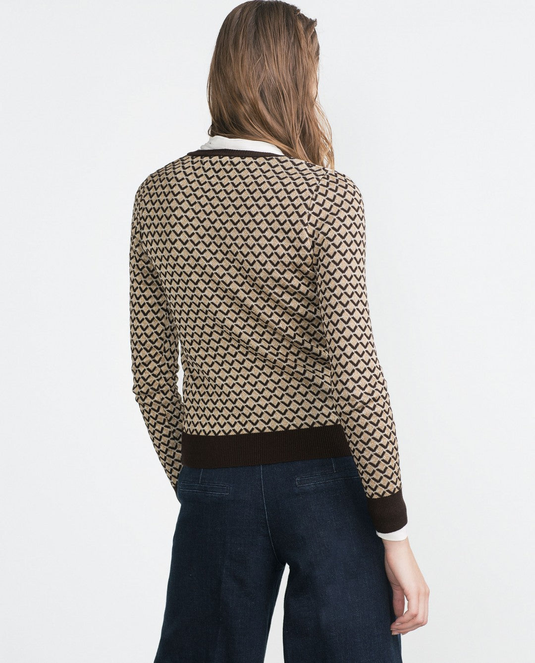 Jacquard Sweater - Zara