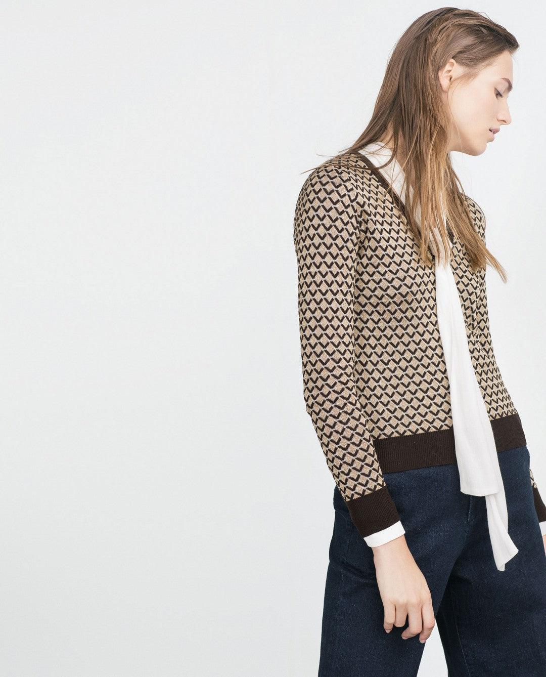 Jacquard Sweater - Zara