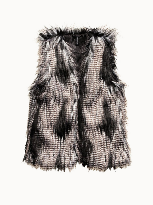 Fur Vest - H&M