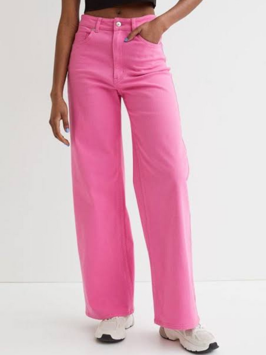 Pink Flare Jeans - H&M